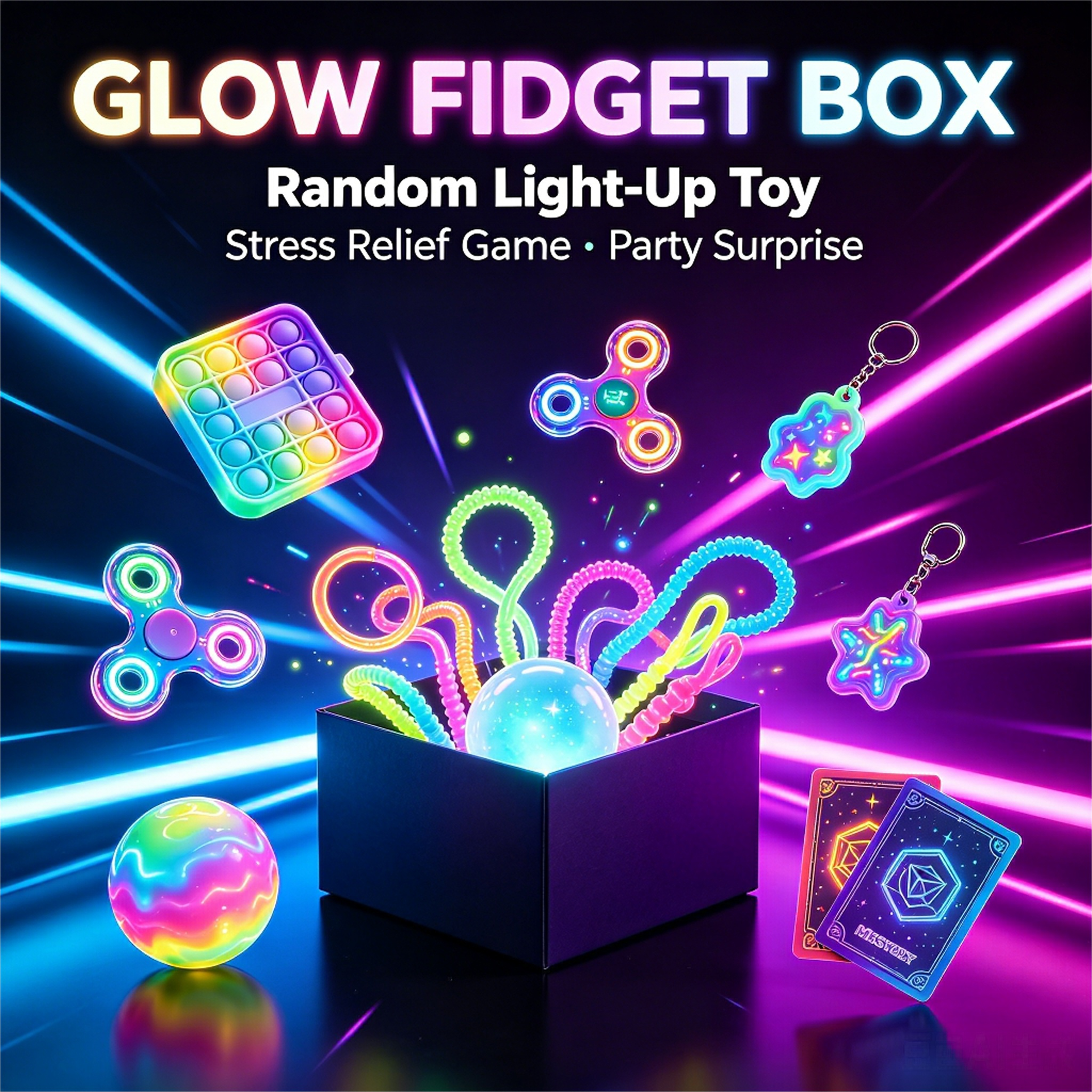 Mystery Box Blind Bag - Sensory Squishy Blind Box Random Slow