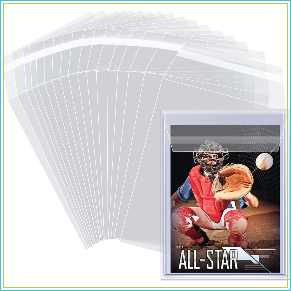 Card Top Loader - 100 Pack Top Loader Sleeves, Ultra