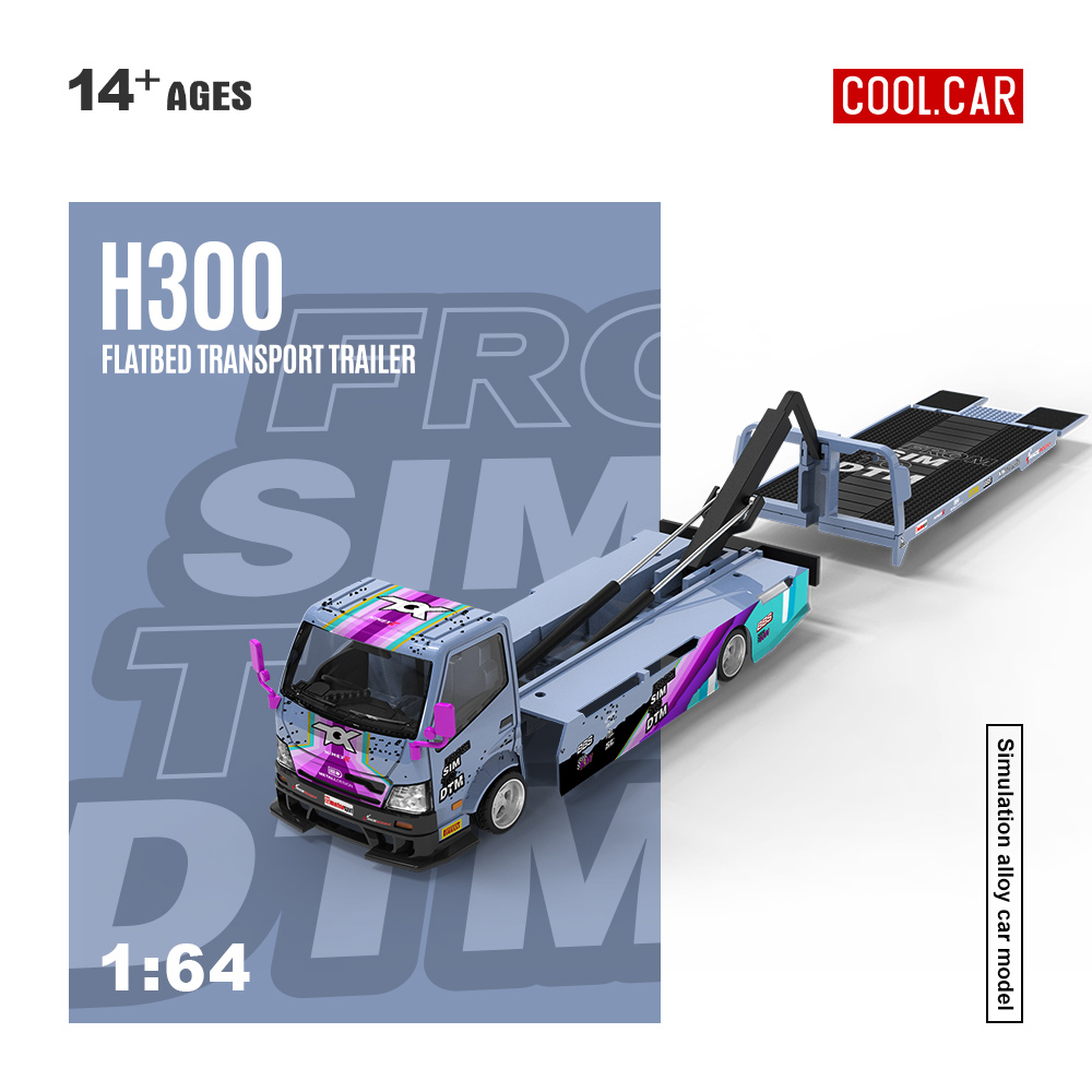 Die Cast Car 1 64 - Cool Car 1:64 H300 Flatbed Transport