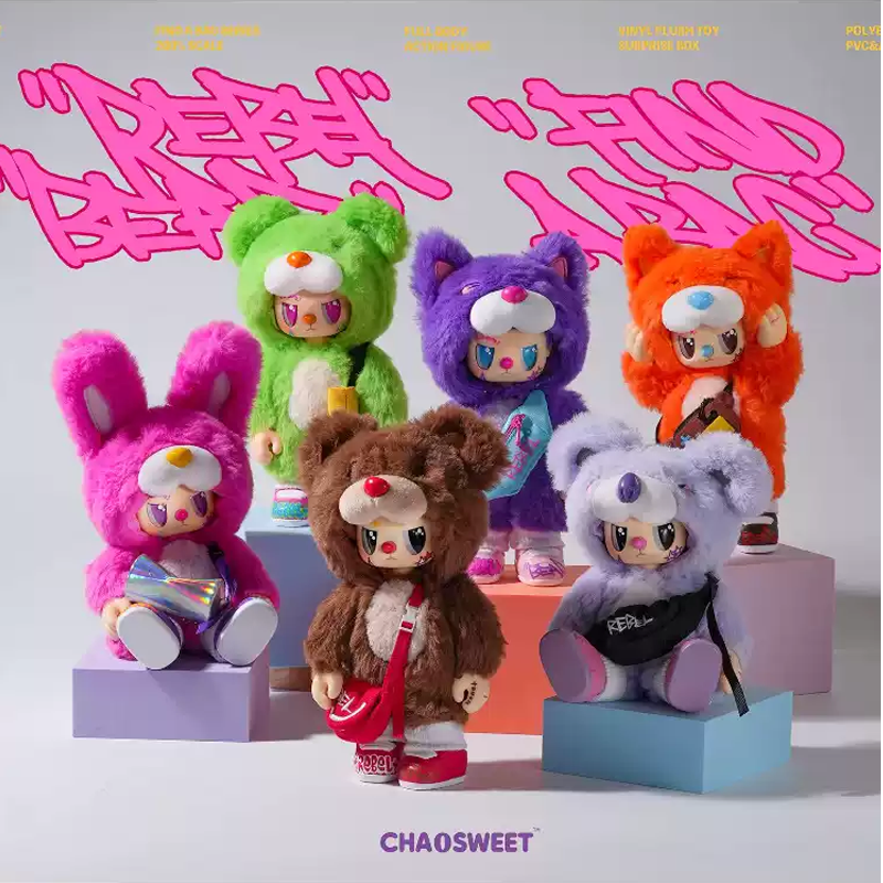 Original ChaoSweet REBEL BEAR  - Vinyl Figure Blank avis et prix