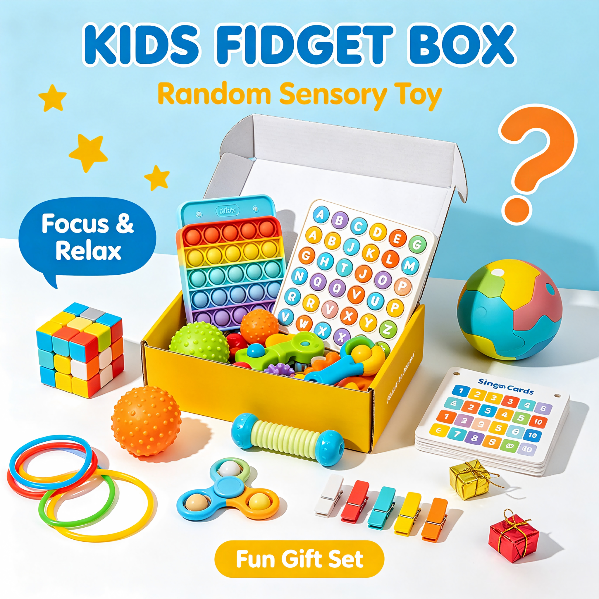 Sensory Squishy Blind Box Rand - Mystery Box Blind Bag avis et prix