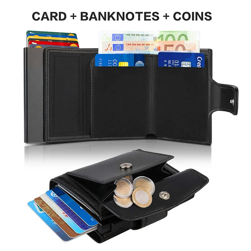 Metal Business Card Case Rfid  - Card Top Loader avis et prix