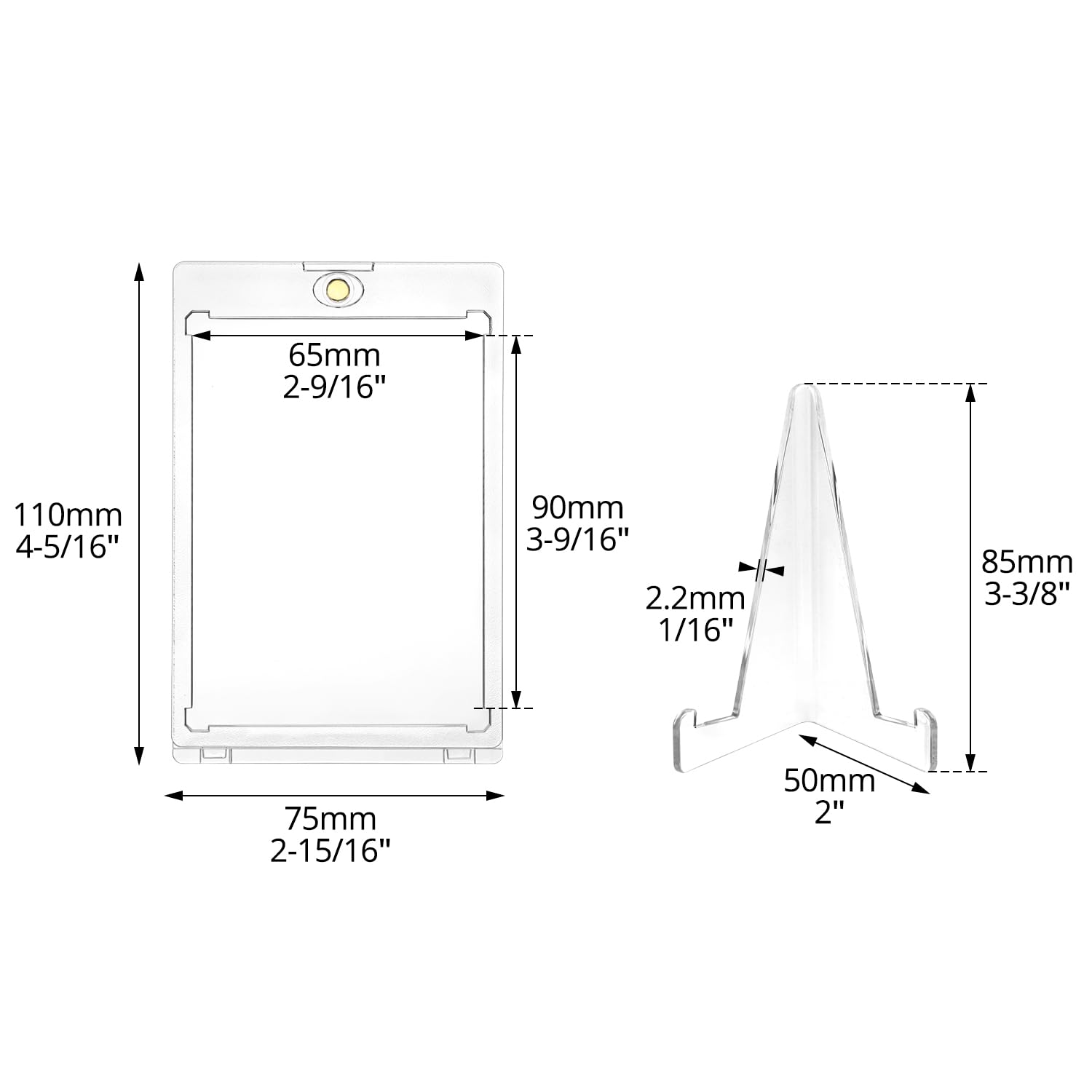 35PT Magnetic Card Holder Disp - Card Penny Sleeve avis et prix