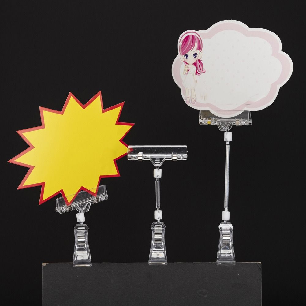 Transparent Photo Clip Desktop - Pop Display Shelf avis et prix