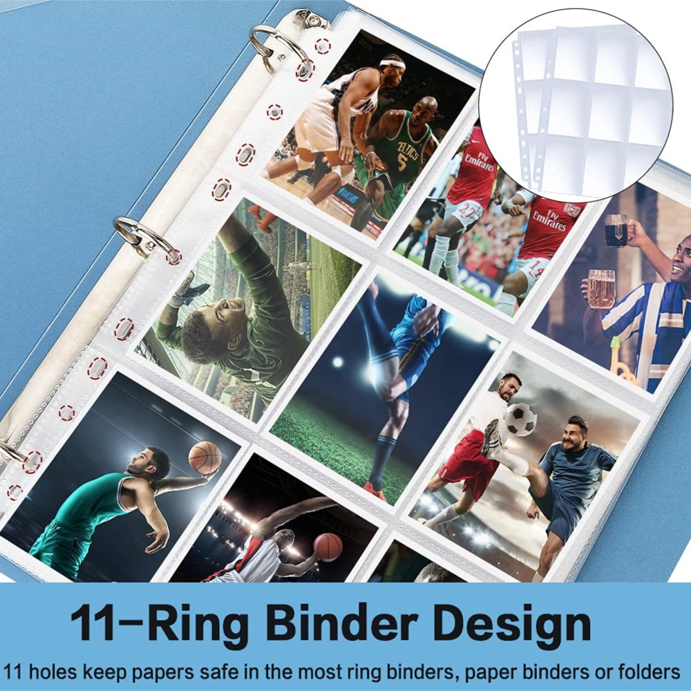 50 Sheets 9 Pocket Single Side - Trading Card Binder avis et prix