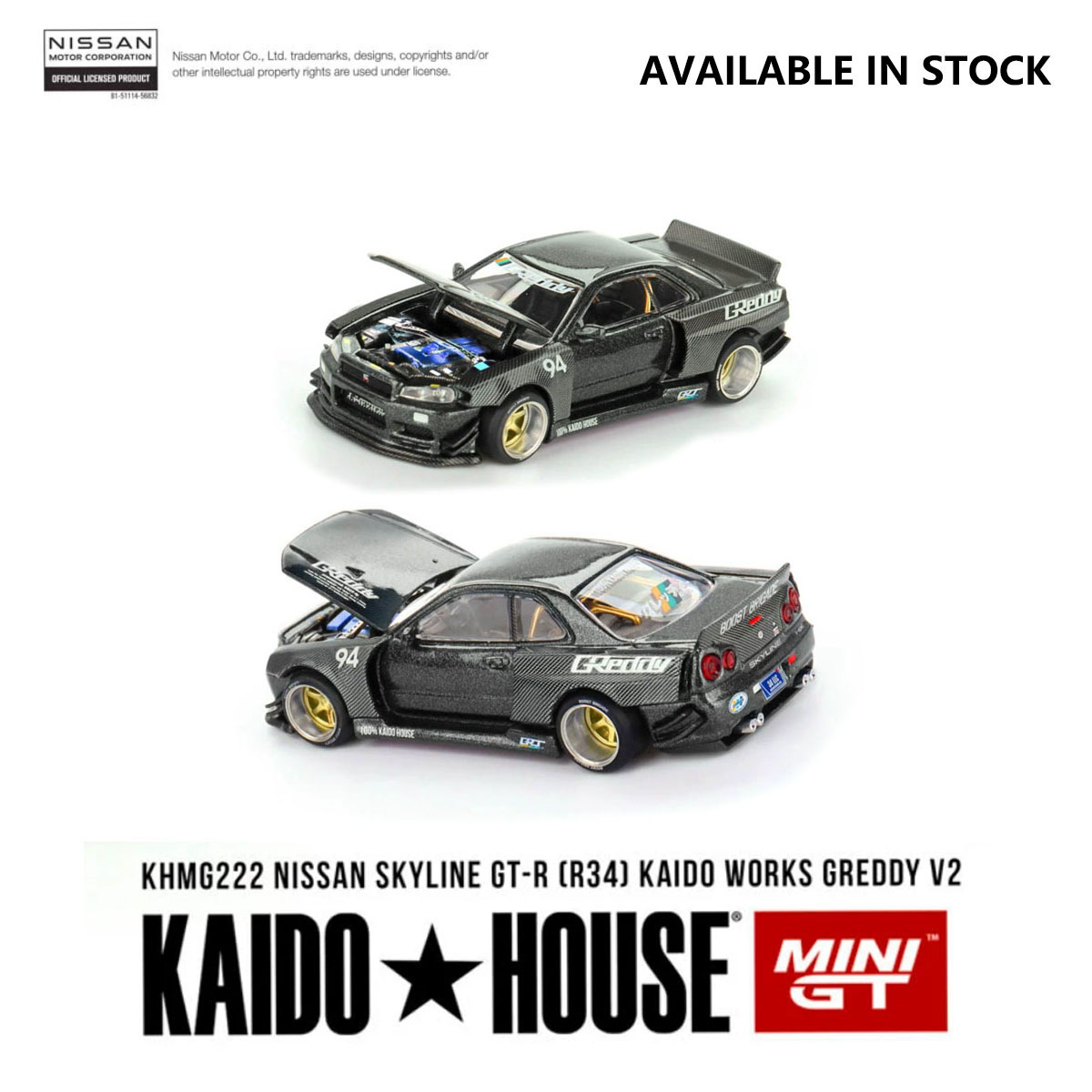 Mini GT x Kaido House 1:64 Nis - Die Cast Car 1 64 avis et prix