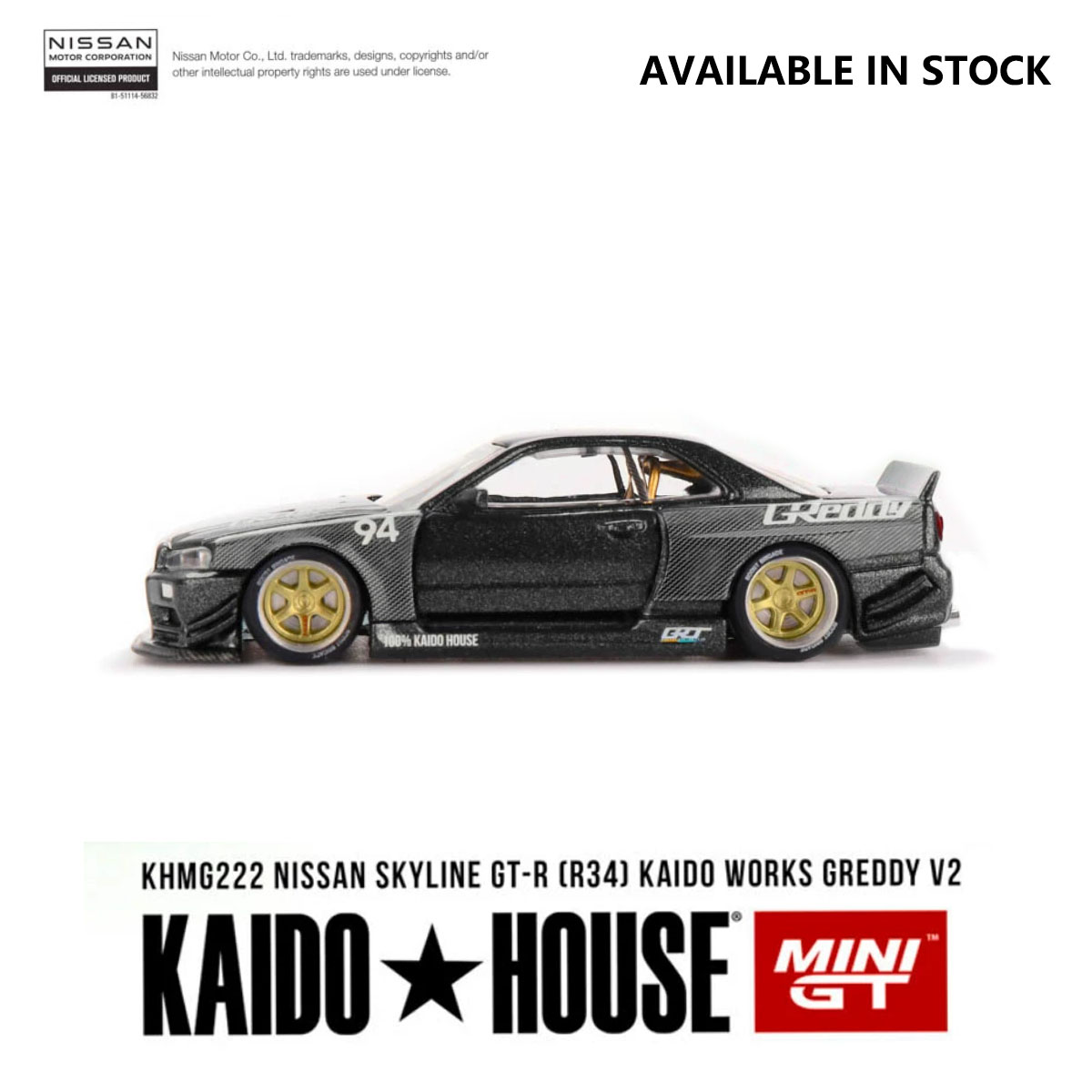 Mini GT x Kaido House 1:64 Nis - Die Cast Car 1 64 avis et prix