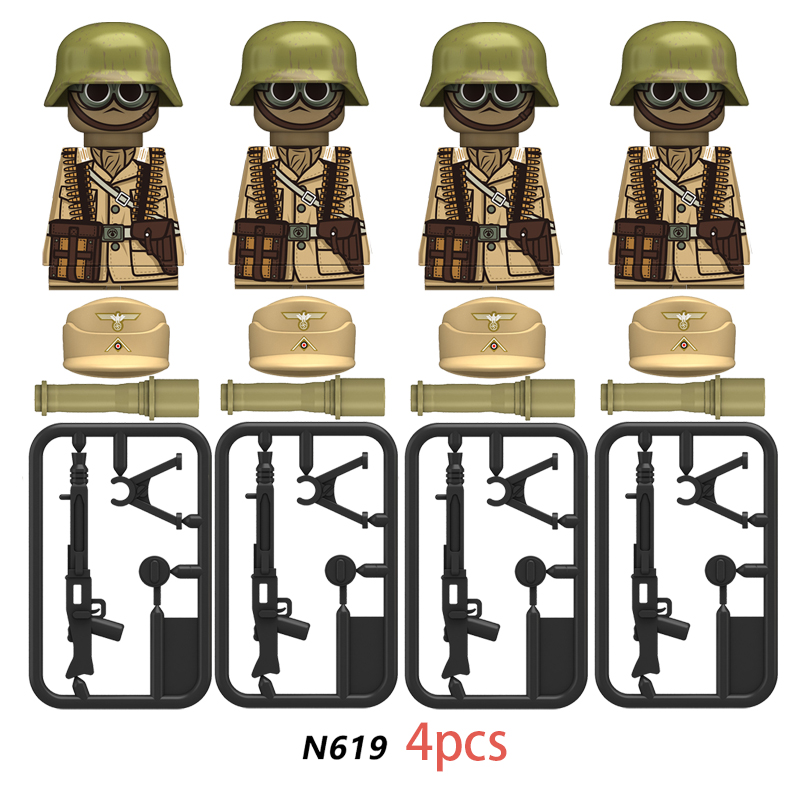 HOT Military Figures Building  - Lego Minifigure Holder avis et prix
