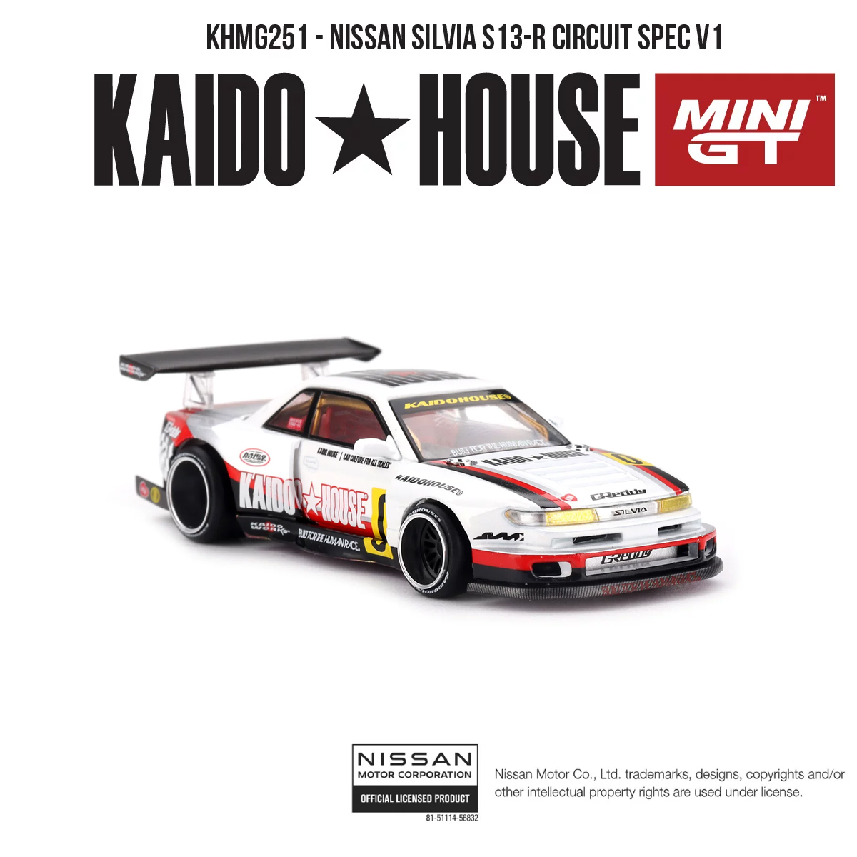 Kaido House 1:64 Nissan Silvia - Die Cast Car 1 64 avis et prix