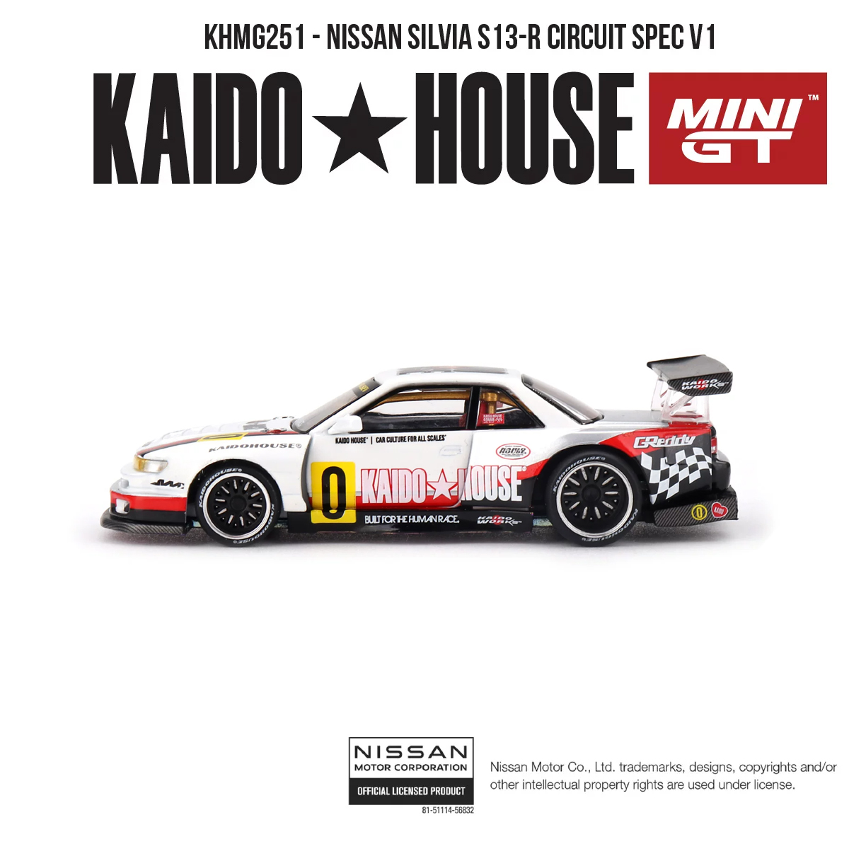 Kaido House 1:64 Nissan Silvia - Die Cast Car 1 64 avis et prix