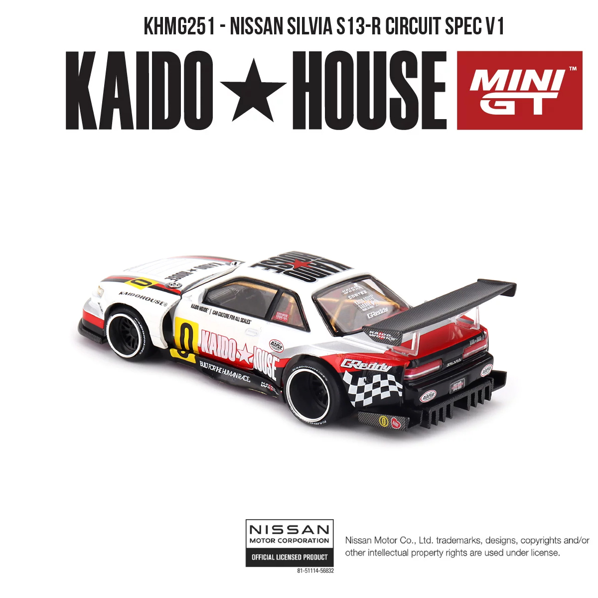 Kaido House 1:64 Nissan Silvia - Die Cast Car 1 64 avis et prix