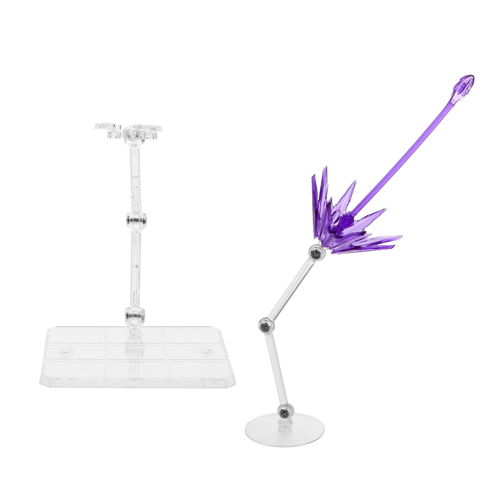 2Pcs Effect Parts Clear Plasti - Action Figure Stand avis et prix