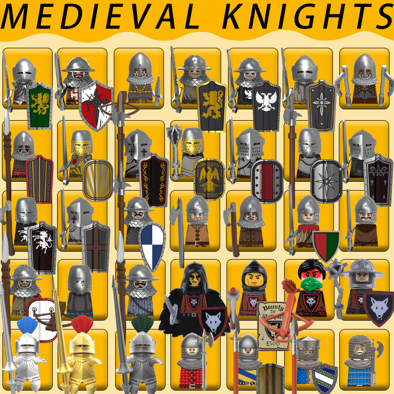 Medieval Knight Series Buildin - Lego Minifigure Holder avis et prix
