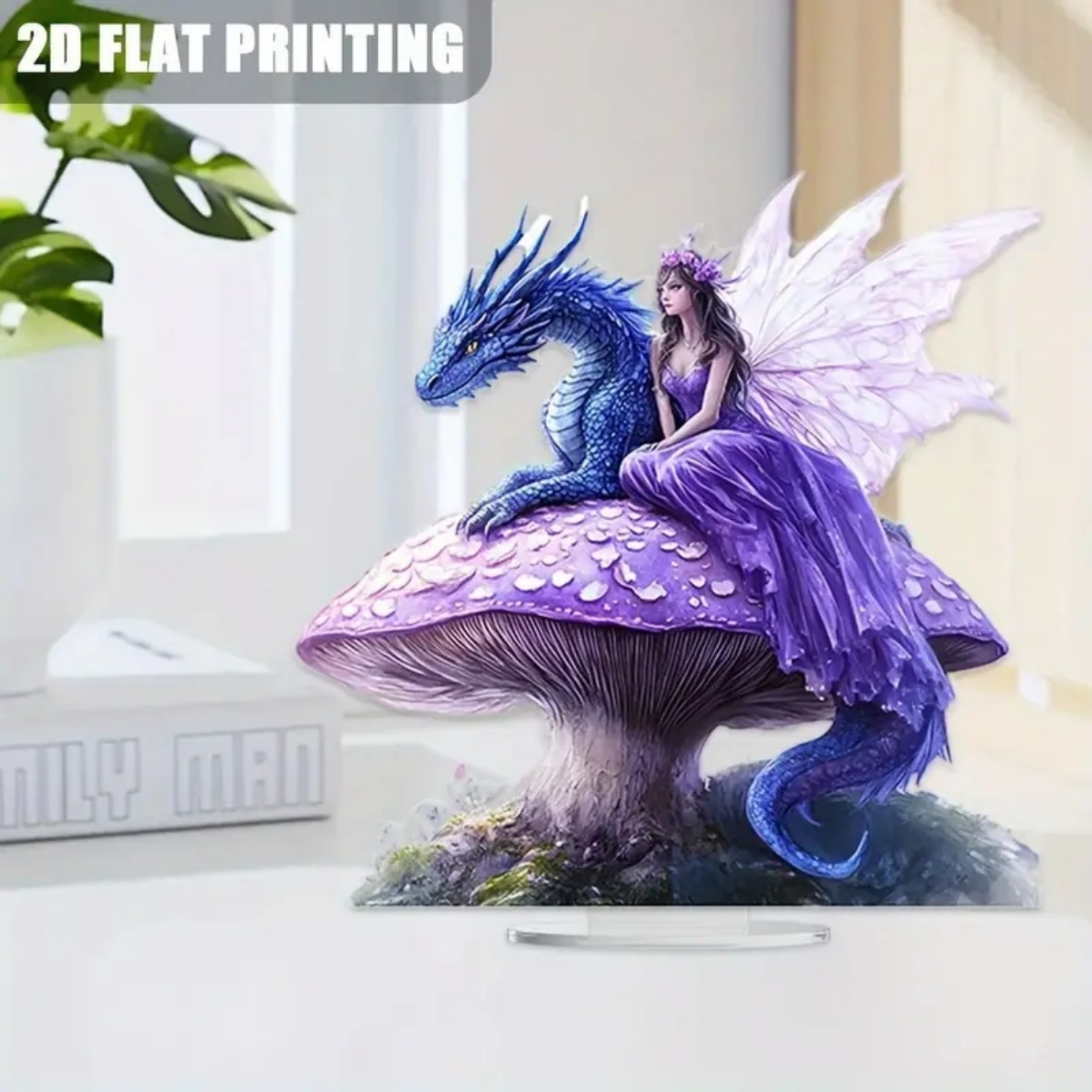 Fairy Statue,2D Flat Acrylic P - Display Case Acrylic avis et prix