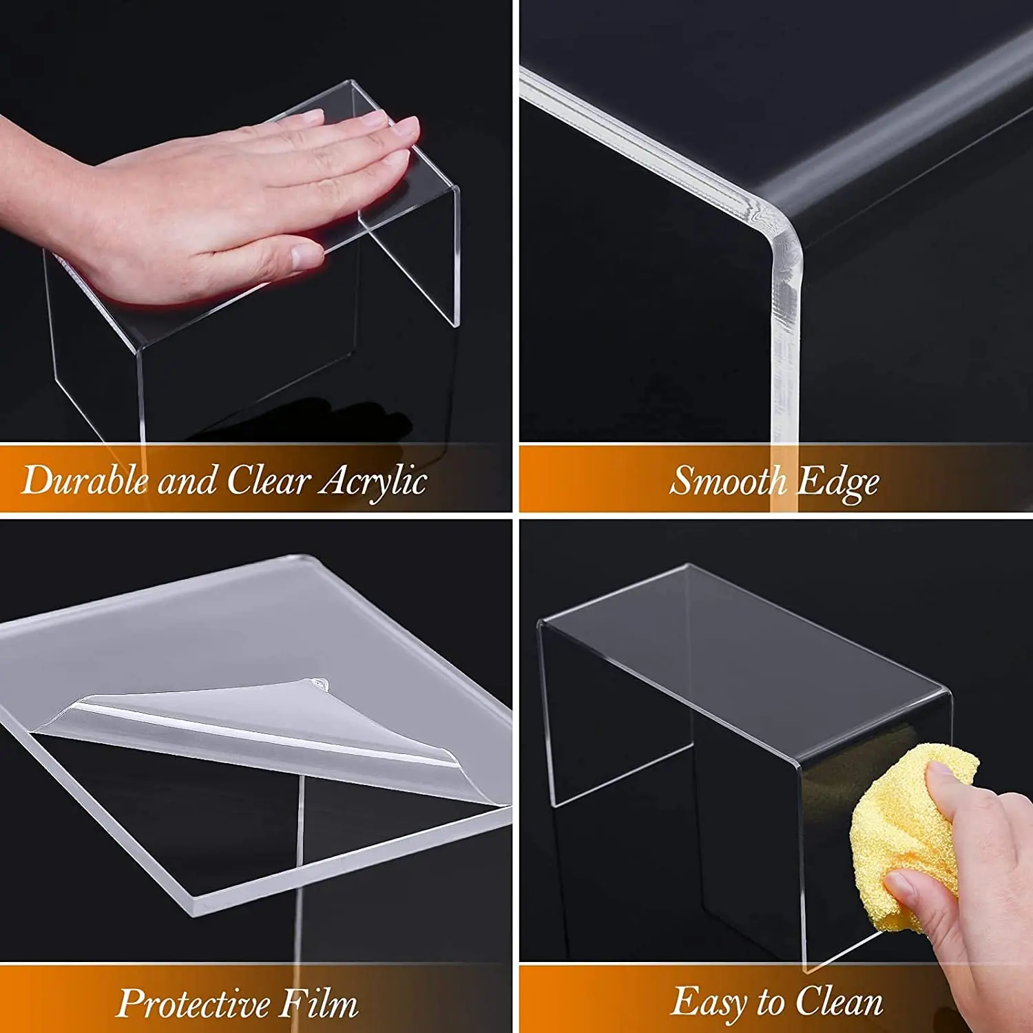U Shape Acrylic Display Riser  - Pop Display Shelf avis et prix