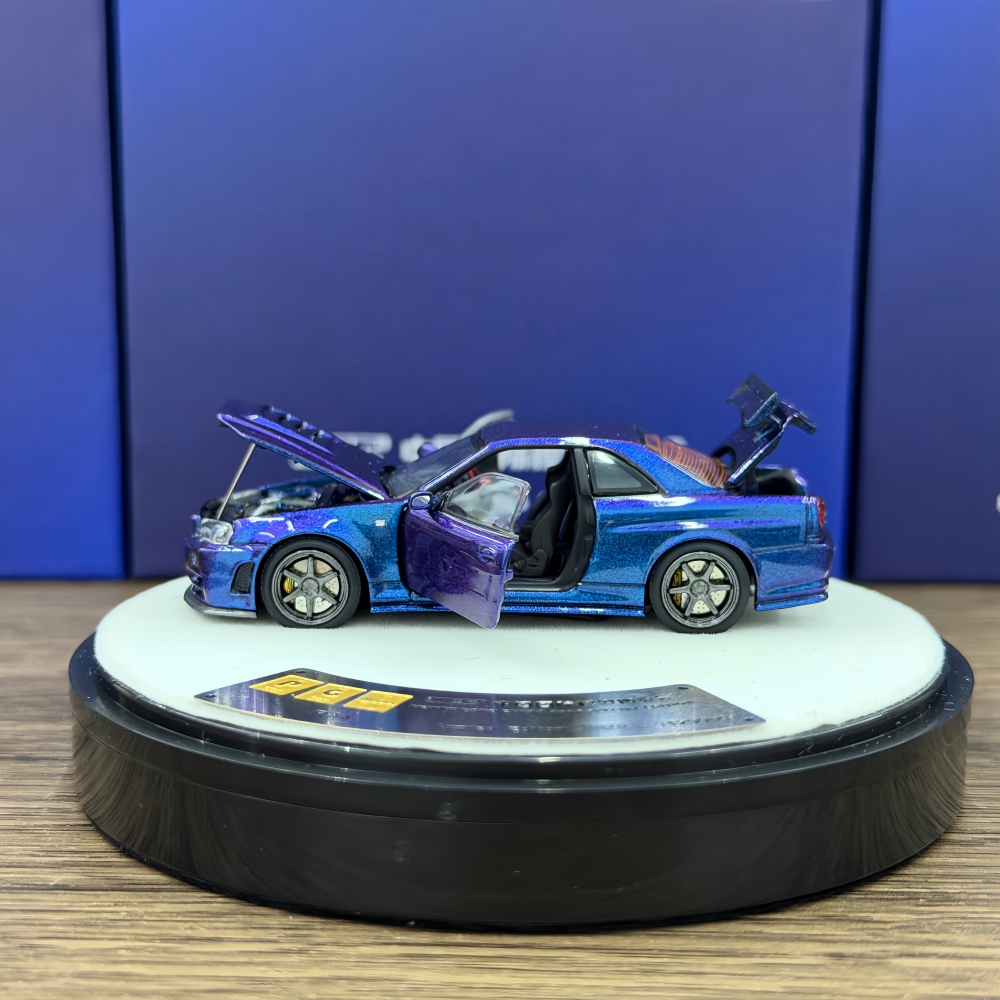 PGM 1:64 Liberty Walk GTR R34  - Die Cast Car 1 64 avis et prix