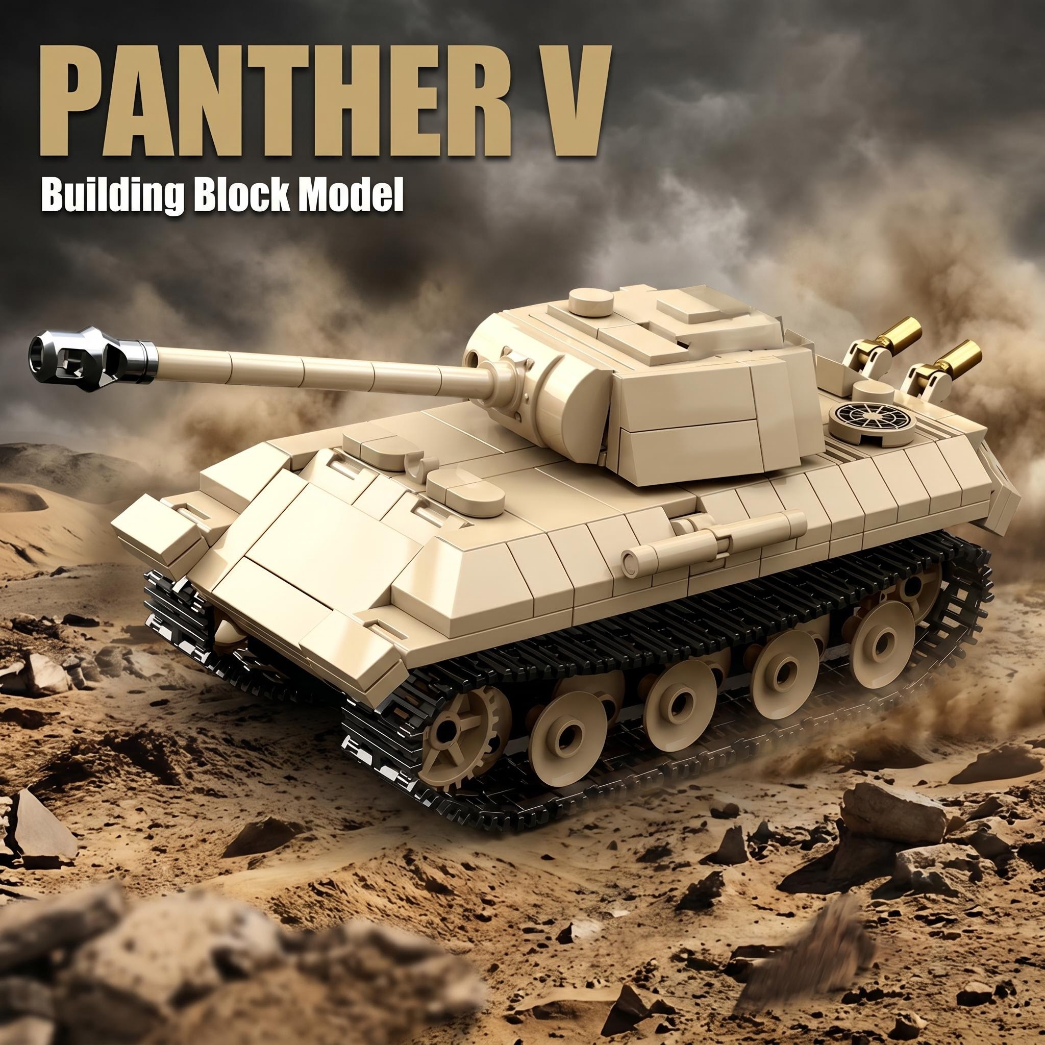 MOC Panther V Tank Tiger I KV- - Lego Minifigure Holder avis et prix