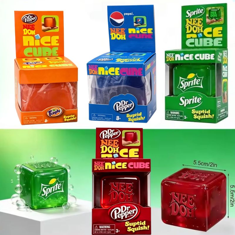 .Dr Pepper x NeeDoh Nice Cube  - Fidget Cube Original avis et prix