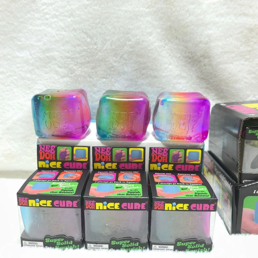 NEEDOH Rainbow Cube Squishy Fi - Fidget Cube Original avis et prix