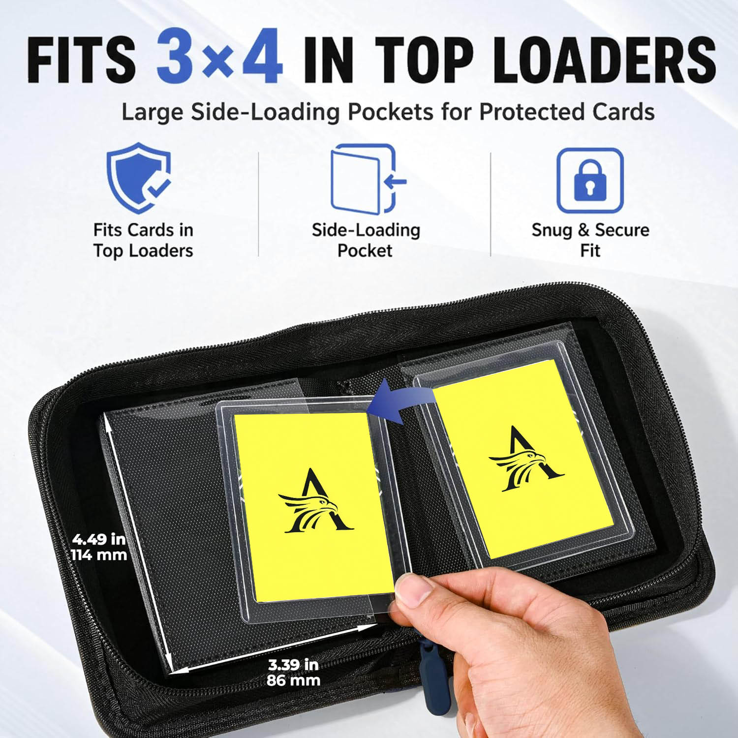 Top Loader Binder, 1 Pocket Ho - Trading Card Binder avis et prix