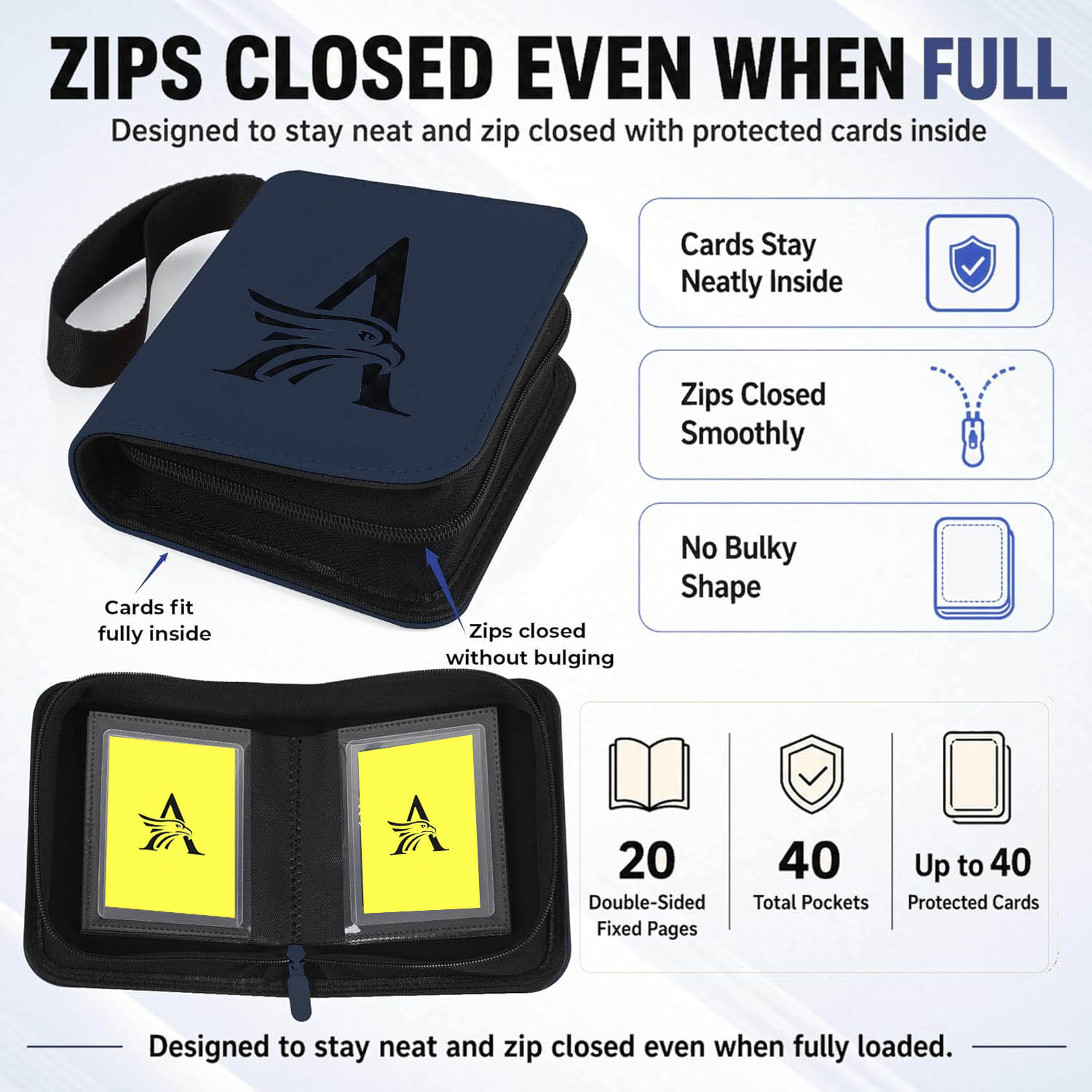 Top Loader Binder, 1 Pocket Ho - Trading Card Binder avis et prix