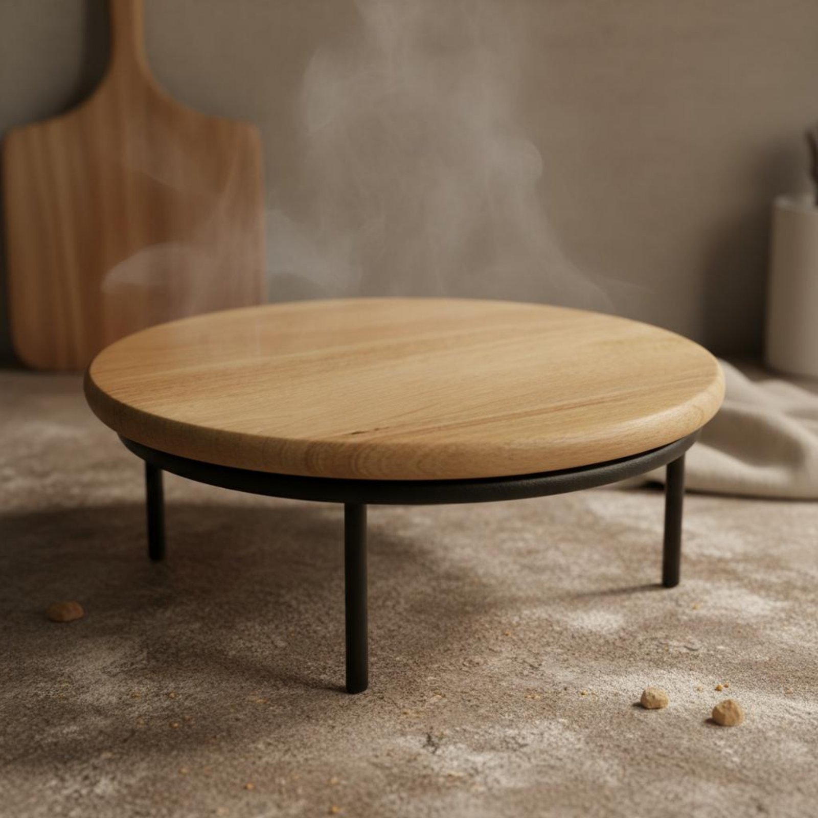 Pizza Stand Retro Design Round - Display Risers Set avis et prix