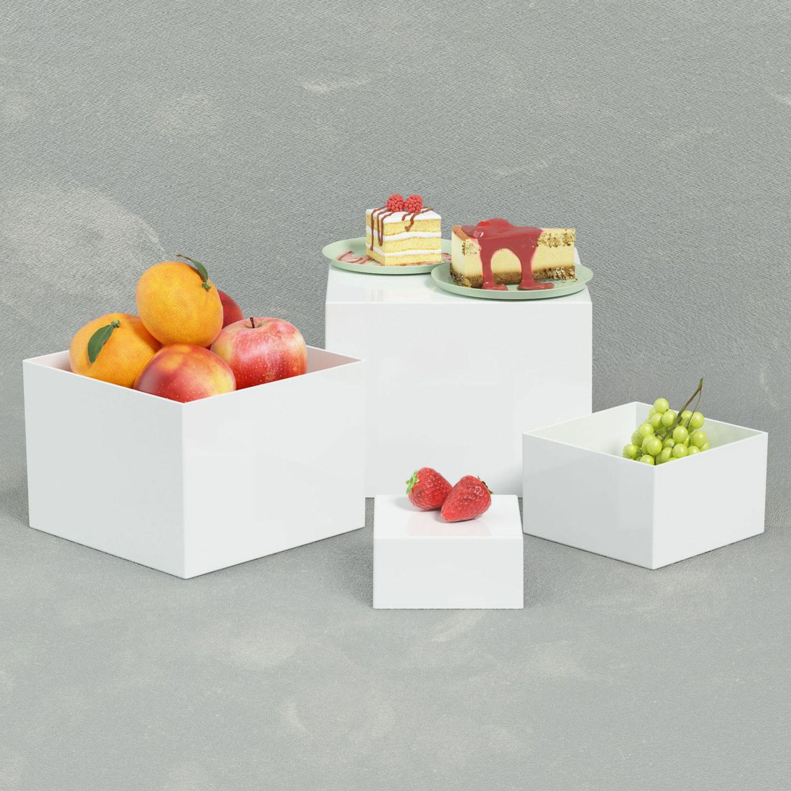 TQH 7Pcs Buffet Riser Dessert  - Display Risers Set avis et prix
