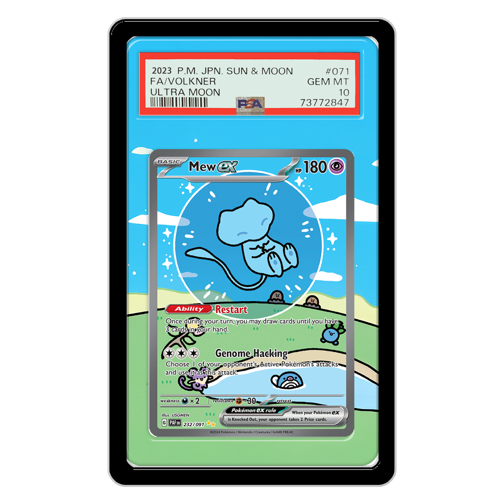 Pokemon Cards Display PTCG Mew - Display Case Acrylic avis et prix