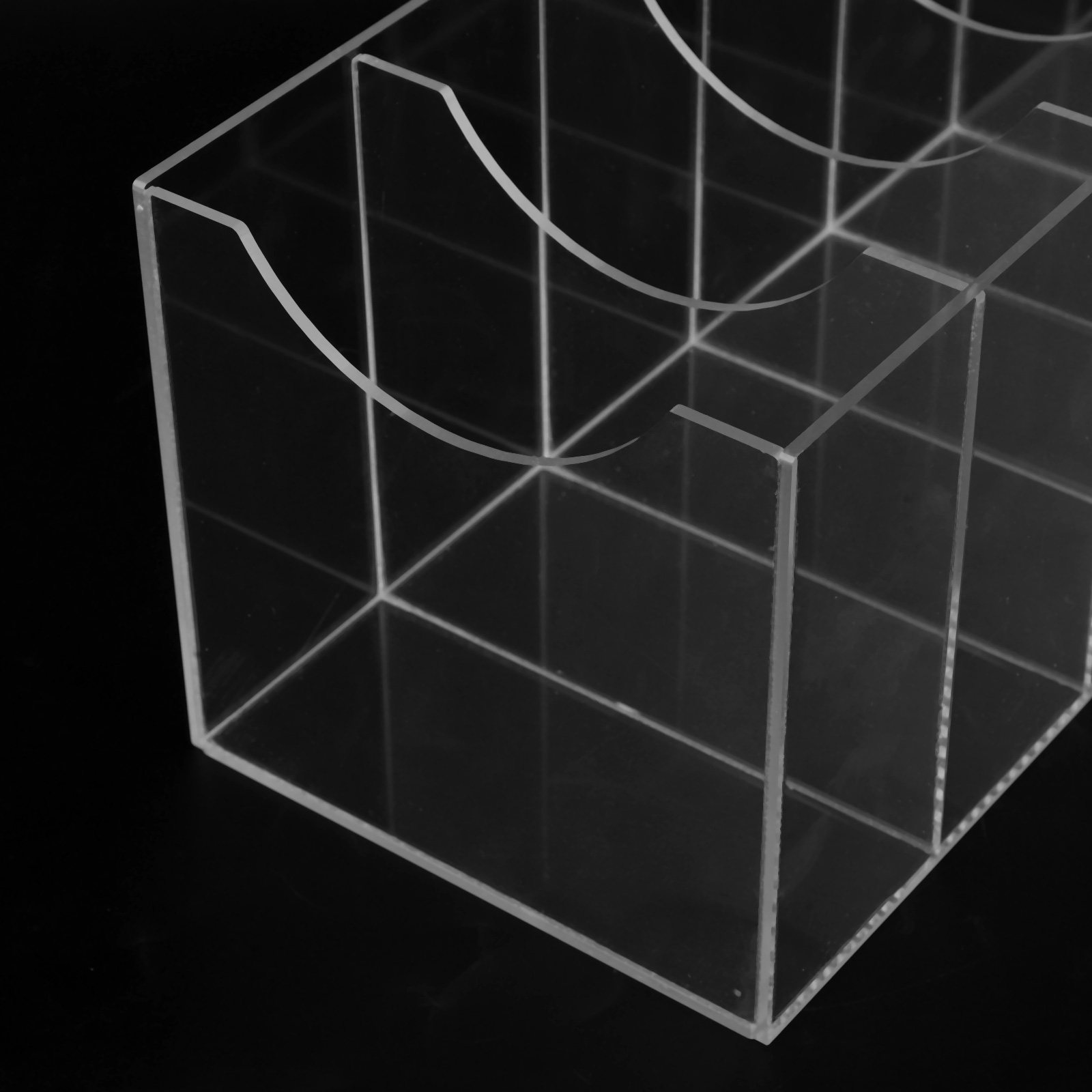 5-Compartment Acrylic Belt Org - Display Case Acrylic avis et prix