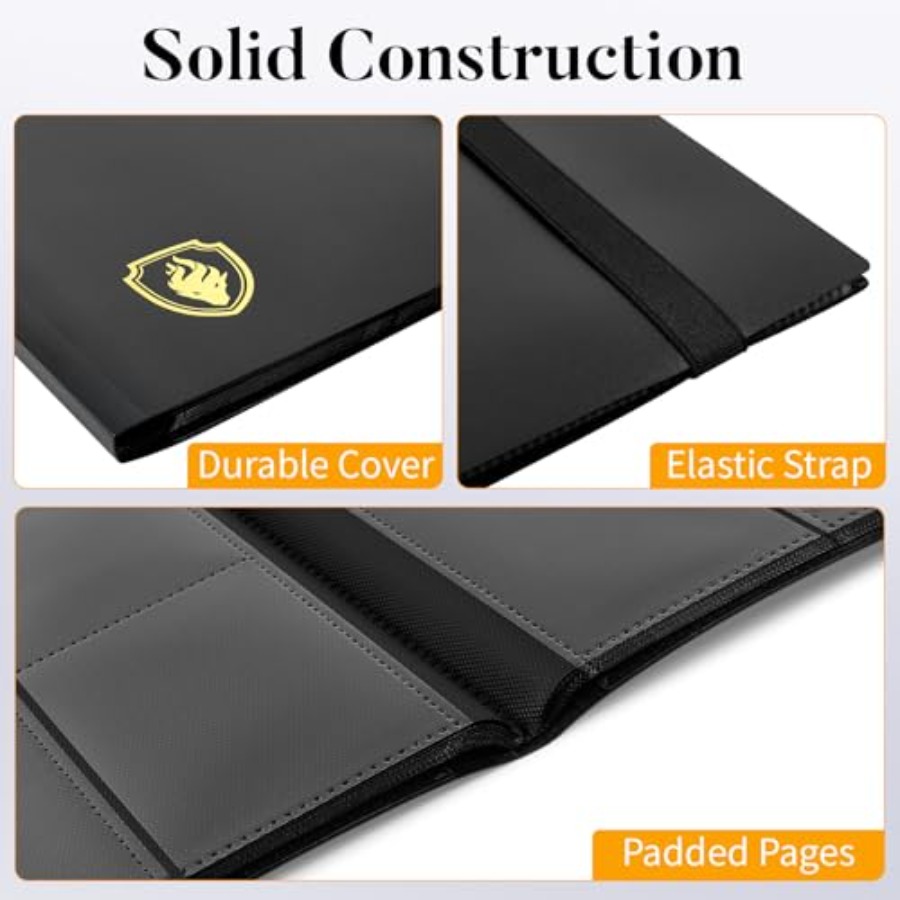 Heavy Duty Card Binder, 9 Pock - Trading Card Binder avis et prix