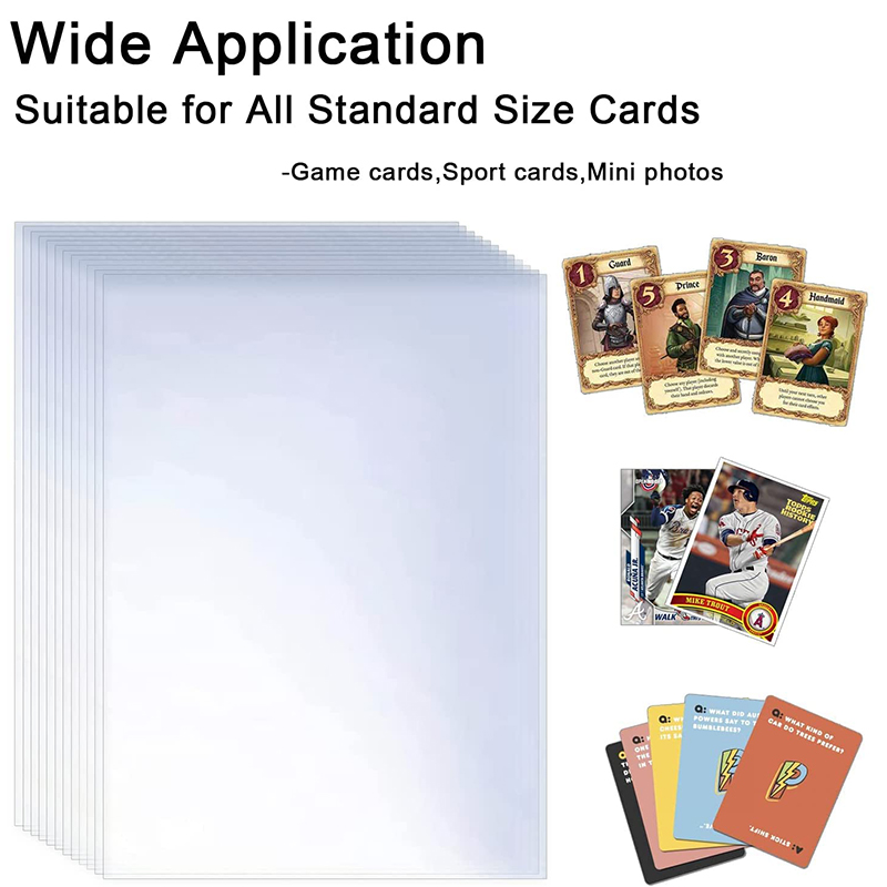 100-600pcs Card Sleeves Hard S - Card Penny Sleeve avis et prix