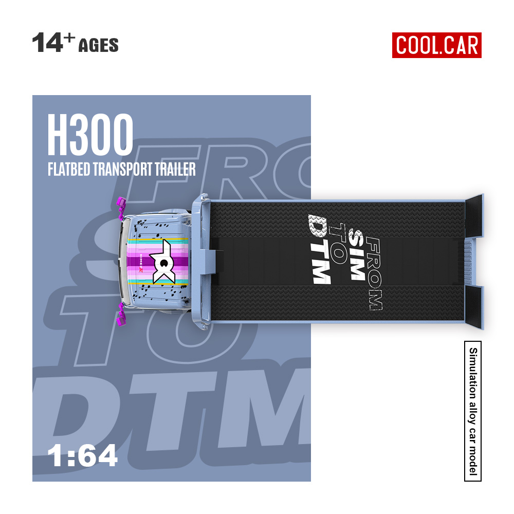 Cool Car 1:64 H300 Flatbed Tra - Die Cast Car 1 64 avis et prix