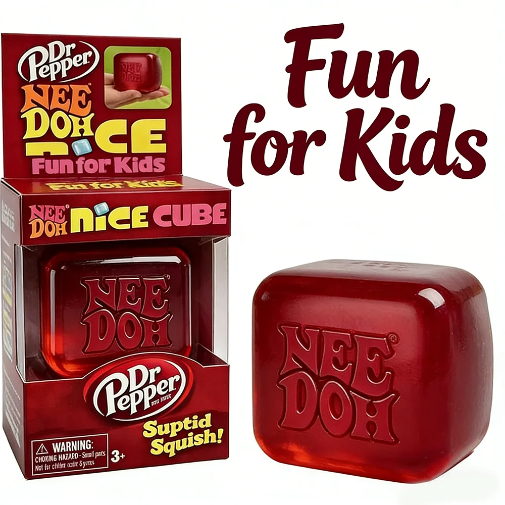 Dr Pepper & Schylling Nee Doh  - Fidget Cube Original avis et prix
