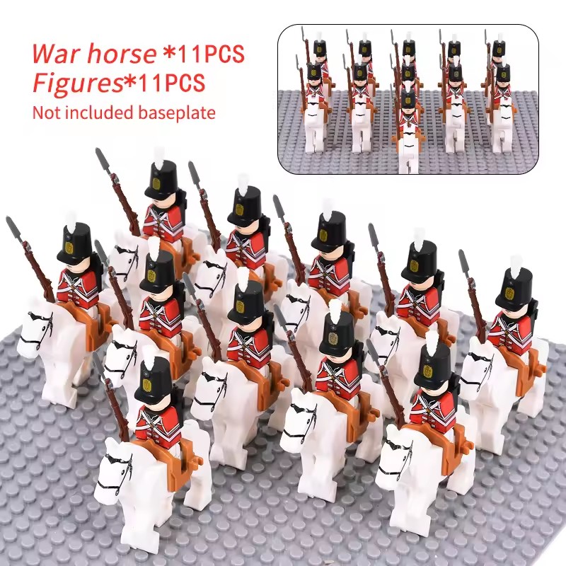 10pcs Napoleonic Wars Military - Lego Minifigure Holder avis et prix