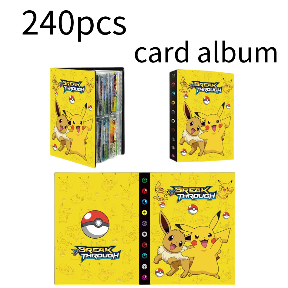 2026 New POKEMONES Cards Album - Pokemon Binder Card avis et prix